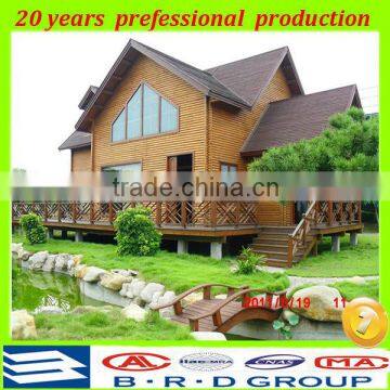 Fireproof and heat insulation movable prefab wooden house