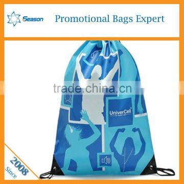 Custom Logo Design Drawstring Backpack School Bag Supplier's Choice photo-2