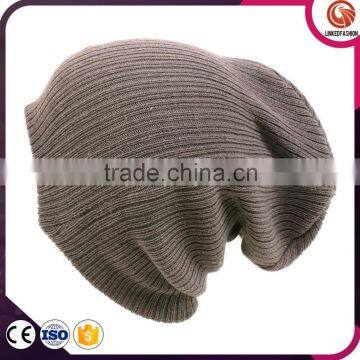 Factory Foldable Ladies Fashion Wool Knitted Hat