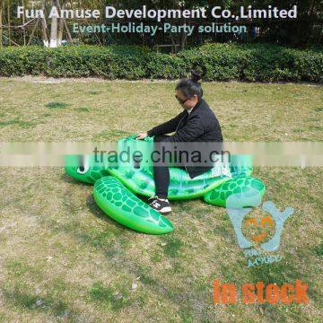 Cool and fashion turtle design animal pool float inflatable donut