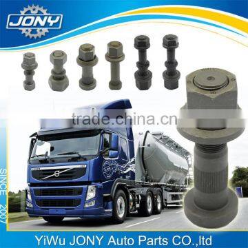 high quality color zinc plated 10.9 wheel bolt tractors, wheel bolt & nut