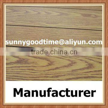 Grooved paper overlay plywood for wall