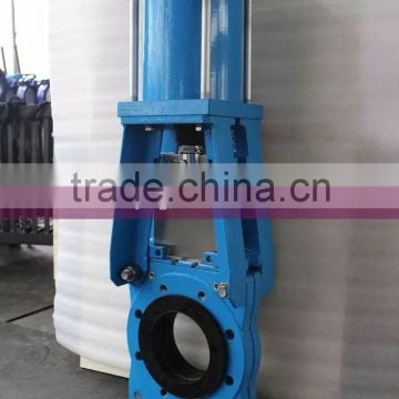 Pneumatic Slurry Knife Gate Valve DN125