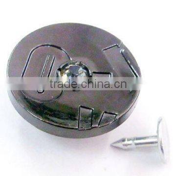 24mm nickle free Rhinestone shank button