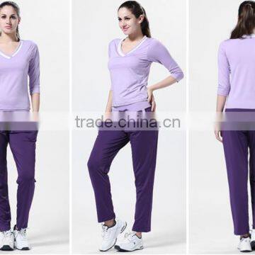 Female Wears Fashion Yoga Wear with Low MOQ