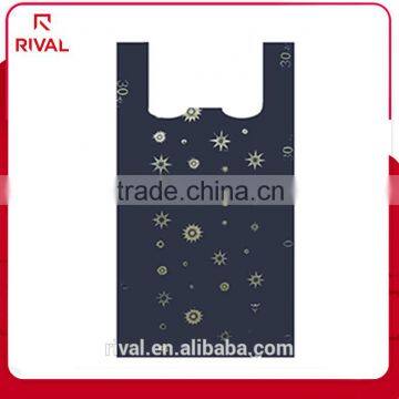 Biodegradable clear Plastic T-shirt bag