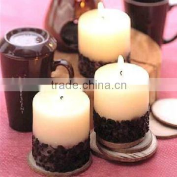 eco-friendly pillar candle/layered color pillar candle/gift candles christmas gifts wholesale