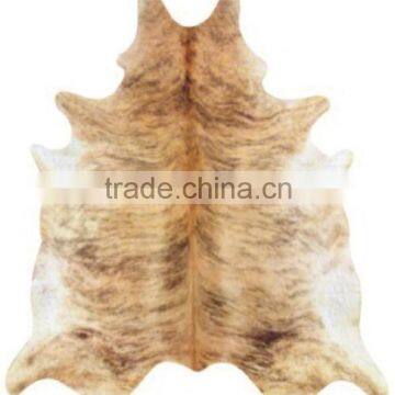 Cowhide leather carpet