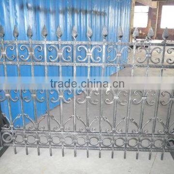 High quality garden wrought iron fence made in china