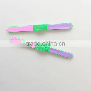 Free sample new style custom folding printed 4 way nail polish buffer and shiner disposable nail buffer supplier
