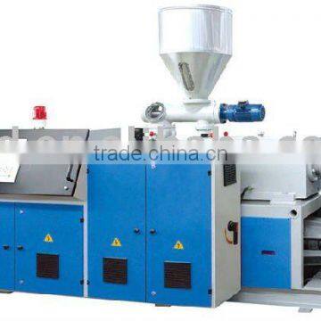 Conical Twin-screw Plastic Extruder/plastic extrusion machine