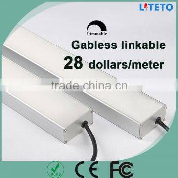 Easy Installation 0.6m 1.2m 1.5m 1.8m 30w Stripped Cover LED Linear Lighting with UL Certificate On Christmas Promotion Sales