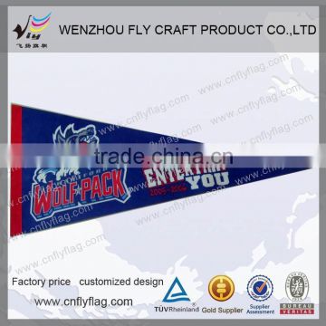 Best quality stylish advertising printed felt pennant