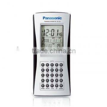 Digital world time clock&calendar&temperature