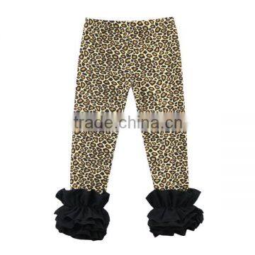 wholesale girls ruffle leggings sew sassy icing legging girls ruffle fashionable pants