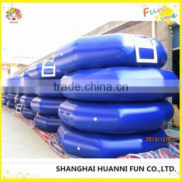 outdoor PVC material Inflatable water trampoline price