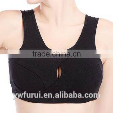 Shockproof, gathered, running, without rims sports bra,fitness yoga,underwear