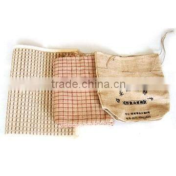 jute bags with leather handles