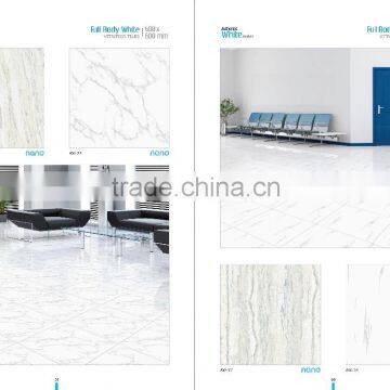 Crystal white Double charge porcelain tiles/DIGITAL