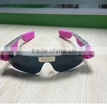 2015 new hot sale product smart video glasses with mulit-color