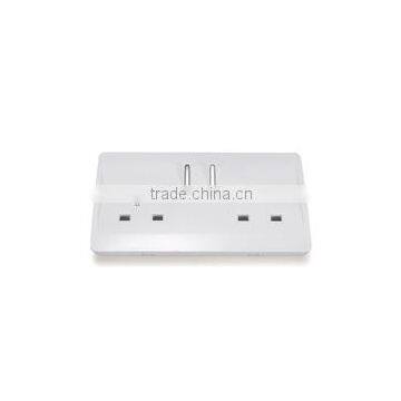 2016 best seller customized color and logo wifi plastic power zigbee wall plug socket case