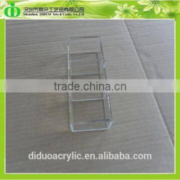 DDX-0197 Trade Assurance Clear Acrylic Display Case With Dividers