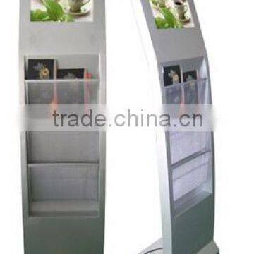 Retail POP Stand 22 Inch LED Video Display With Brochure Holder photo-2
