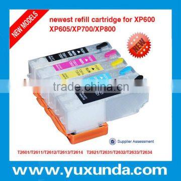 T2621,T2631,T2632,T2633,T2634 ink cartridges for xp600,XP605,XP700,XP800