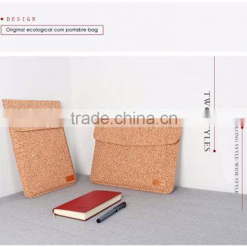 Shockproof 10" Cork Tablet Sleeve Bag Soft Carry Case For Samsung Galaxy Tab 2,3 10.1" Tablet PC
