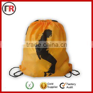 210d polyester promotional player drawstring bag For promotion