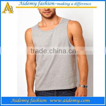 China supplier cotton tank tops for men