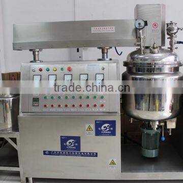 100L Vacuum Homogenizing Emulsifier, Cosmetic Making Machine, Lotion Production Line