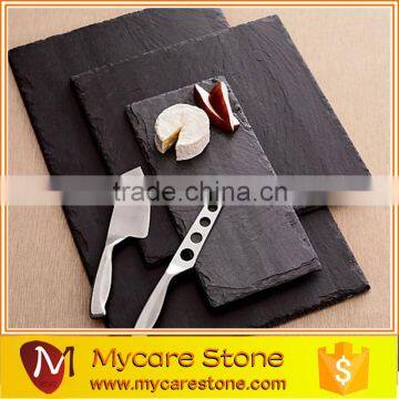 Handcrafted slate placemat and coaster set of six