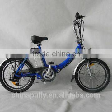 20 Inch Folding Electric Bicycle with Lion Battery