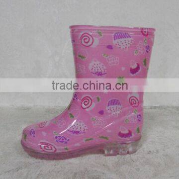 Best-selling cheap girls PVC rain boots