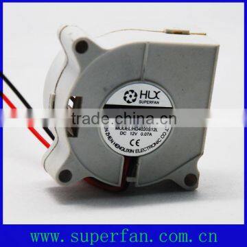 Low speed DC 12V brushless blower fan