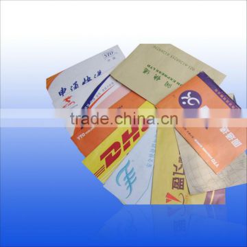 High quality DHL printed clear courier plastic bags