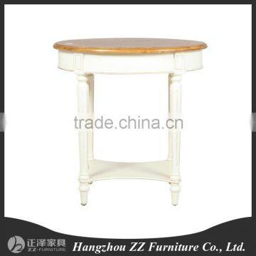 country style country side wood tea table