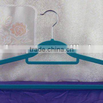 anti-slipping flocking hanger
