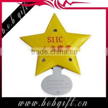 star lapel pin badge/ best promotional badge