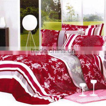 4pcs or 3pcs nice design bedsheet sets/TC or CVC fabric
