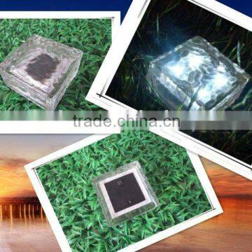 led solar ice brick paver light CE RoHS approved