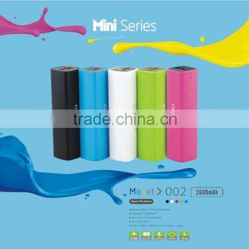 China Factory Direct Mini Portable Power Bank 2600mah photo-4