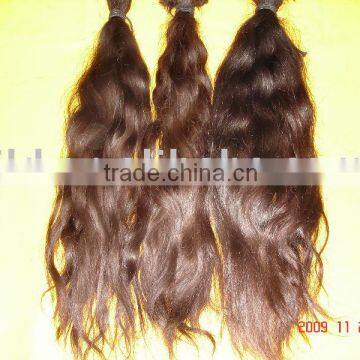 Human Hair / Natural color Remy Human Hair-natural curly