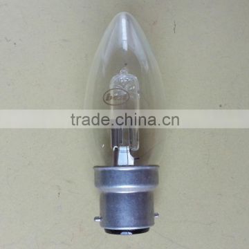 B22 C35 halogen candle lights 42W 110-240V