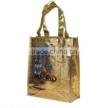 PP laminated non-woven recycle shopping tote bag