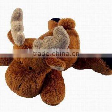 Lovely plush cute moose magnet toy