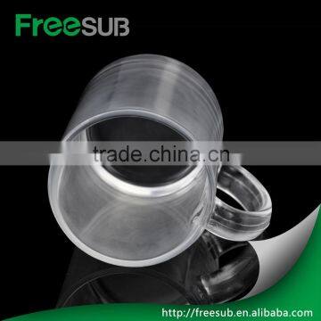 Eco-Friendly 11oz Sublimation Mug Transparent Coffee Beer Mug Whoelsale In Yiwu Market photo-5