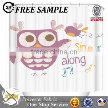 Multi-Selection polyester shower curtain fabric