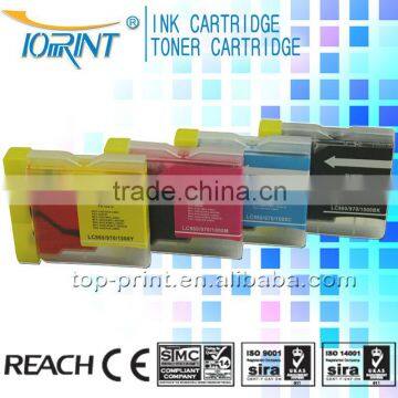 Hot compatible ink cartridge LC960/970/1000 for Brother printer